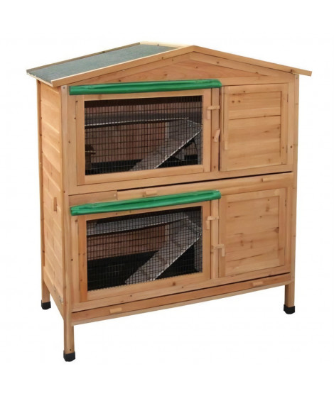 Clapier pour rongeur - KERBL - Appartement - 118 x 61 x 130 cm