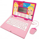 DISNEY PRINCESSES - Ordinateur Educatif Bilingue (FR/EN) Enfant - LEXIBOOK - 124 activités