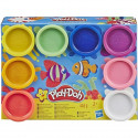 Play-Doh - 8 Pots de Pâte a modeler - Couleurs Arc -En -Ciel - 56 g chacun