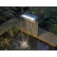 UBBINK Lame d'eau inox avec éclairage Niagara 60