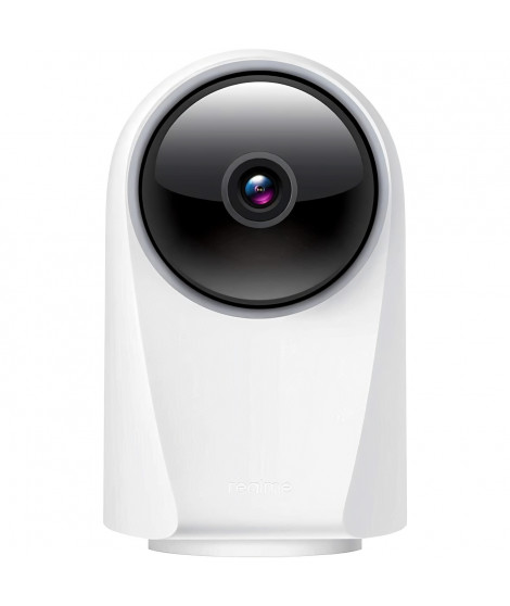 Caméra de surveillance REAL ME SMART - Vision a 360° - Infrarouge - Détection de mouvement - Blanc
