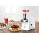 Hachoir a viande - BOSCH - MFW2514W SmartPower - Blanc - moteur bloqué 1500 W - 1,7 kg/mn - 2 grilles de hachoir - râpeur/émi…