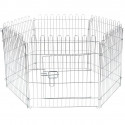 Enclos extérieur hexagonal pour rongeurs - KERBL - 56,5 x 56,5 cm