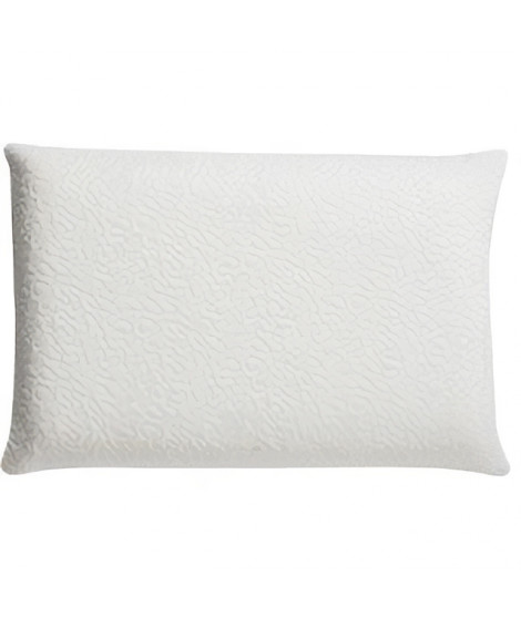 TOISON D'OR - Oreiller mémoire de forme - Paresse Soft - Confort extra souple - 60x60cm  - Blanc