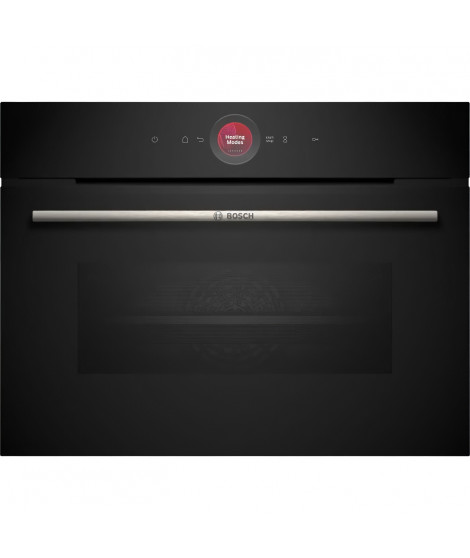 Four multifonction Pyrolyse Softclose - BOSCH  SER8 CBG7741B1 Noir - Vol four : 47l - 12 modes de cuisson - H455xL594xP548mm