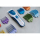 Tondeuse a cheveux - WAHL - COLOR PRO CORDLESS - 3,5 W - 8 sabots - Autonomie : 60 min - Bleu / Gris