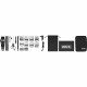 Tondeuse a cheveux - WAHL - ELITE PRO CORDLESS - 10 W - 10 sabots - Autonomie : 100 min - Noir / Argent
