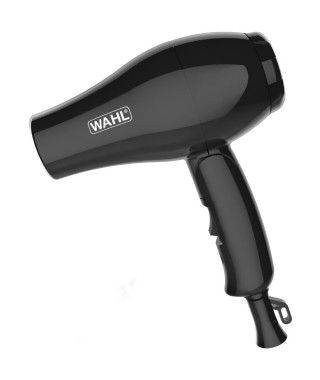 Seche-cheveux de voyage - WAHL - TRAVEL HAIR DRYER - 1000 W - 2 vitesses - Noir