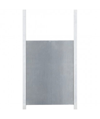 Porte poulailler coulissante - KERBL - Alu - 30 x 40 cm - Taille M
