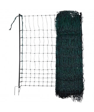 Filet E volaille - KERBL - 15 m - 106 cm - Double pointe - Vert