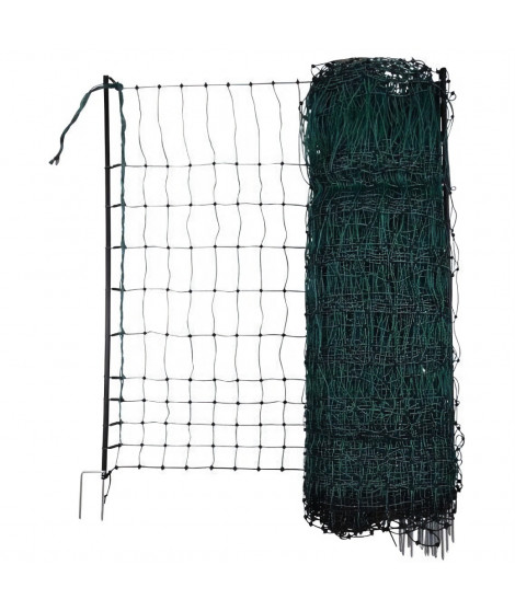 Filet E volaille - KERBL - 15 m - 106 cm - Double pointe - Vert