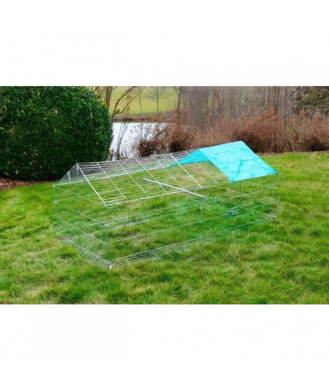 Enclos extérieur pour rongeur - KERBL - Antifugue - 180 x 90 x 75 cm