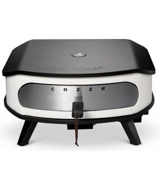Four a pizza gaz 17 - COZZE - 90426 - Rotatif - Thermometre intégré et porte