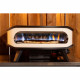 Four a pizza gaz 17 - COZZE - 90426 - Rotatif - Thermometre intégré et porte