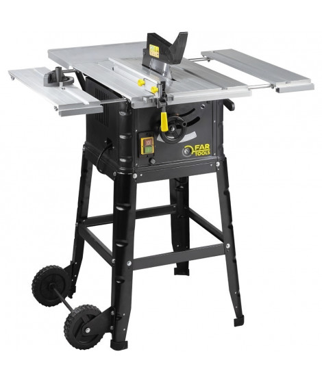 Scie de table FARTOOLS PRO TS 1800 - 1800 W, Ø 250 mm, 36 dents, 74 mm de coupe