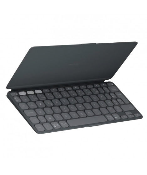 Clavier portable - Sans fil - Logitech - Keys-To-Go 2 - pour Tablette -  AZERTY - Graphite