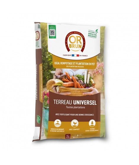 Terreau universel - OR BRUN - OBRTUNI35N - 35 L