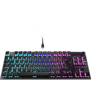 Clavier gaming RGB mécanique compact - TURTLE BEACH - Vulcan TKL - Noir