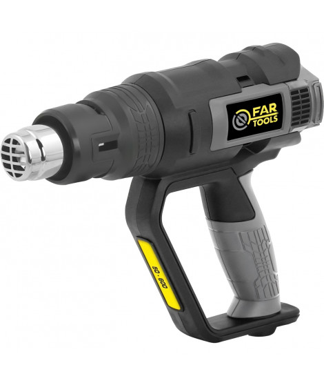 Décapeur thermique FARTOOLS DT 2000 - 2000W - 3 vitesses - 6 accessoires