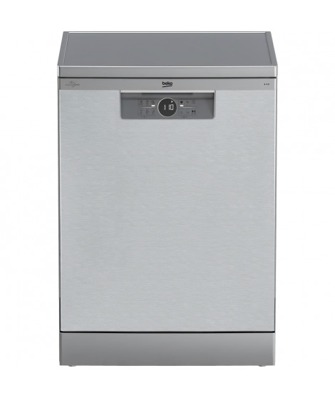 Lave-vaisselle pose libre BEKO BDFN26421S - 14 couverts - Standard - L60cm - 46dB - Gris