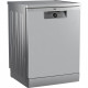 Lave-vaisselle pose libre BEKO BDFN26421S - 14 couverts - Standard - L60cm - 46dB - Gris