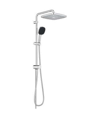 Colonne de douche avec inverseur manuel - Economie d'eau - GROHE Vitalio Comfort 250 - Chromé - 26698001