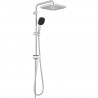 Colonne de douche avec inverseur manuel - Economie d'eau - GROHE Vitalio Comfort 250 - Chromé - 26698001