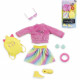 Accessoires poupée - COROLLE - Dressing fluo - Pour poupée mannequin 28 cm - 7 accessoires - Des 4 ans