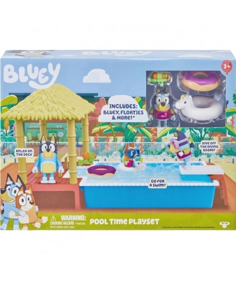 Figurine La Piscine de Bluey - MOOSE TOYS