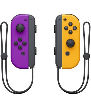 Joy Cons Violet + Orange