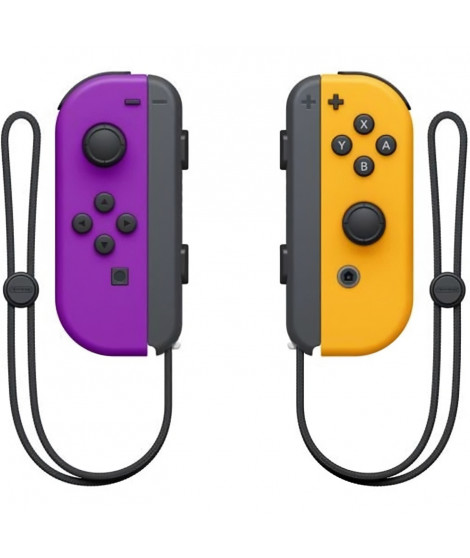 Joy Cons Violet + Orange
