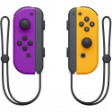 Joy Cons Violet + Orange