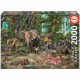 EDUCA Puzzle 2000 Pieces - Jungle Africaine