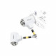 MOBILIS Câble dé sécurité a Clé - Twin Security Lock - 1,5 m - Blanc