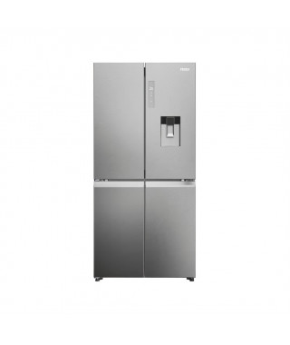 Réfrigérateur Multi-Portes - HAIER - HCW58F18EWMP - Classe E - 507 L - 38 dB - Platinium