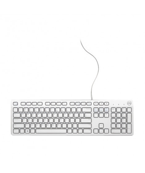 DELL Clavier KB216 - Filaire - Blanc