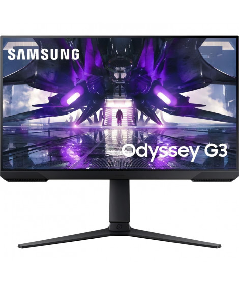 Ecran PC - SAMSUNG - LS24AG300NRXEN - 24 FHD 1920x1080 - Dalle VA - 1 ms - 144 Hz - HDMI / DisplayPort - FreeSync Premium