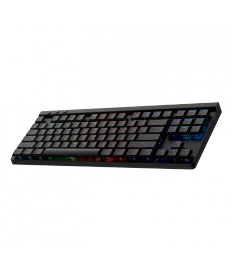 Clavier Gamer - Sans fil - Logitech G - G515 TKL Lightspeed - Mécanique Tactile - RGB - AZERTY - Noir