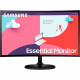 Ecran PC - SAMSUNG - LS24C360EAUXEN - 24 FHD 1920x1080 - Incurvé 1800R - Dalle VA - 4 ms - 75 Hz - HDMI - FreeSync