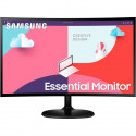 Ecran PC - SAMSUNG - LS24C360EAUXEN - 24 FHD 1920x1080 - Incurvé 1800R - Dalle VA - 4 ms - 75 Hz - HDMI - FreeSync