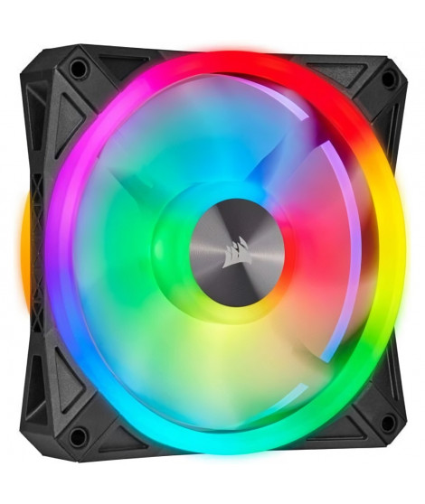 CORSAIR Ventilateur iCUE QL120 RGB - Diametre 120mm (CO-9050097-WW)