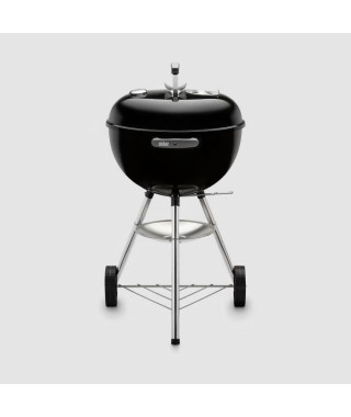 Barbecue a charbon - WEBER - Classic Kettle - Acier émaillé - Diametre 47 cm - Thermometre intégré