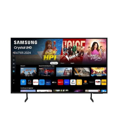SAMSUNG 85DU7105 - TV LED 85 (216 cm) - 4K UHD 3840x2160 - HDR - Smart TV - Gaming Hub - 3xHDMI - WiFi