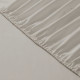 Vision - Drap housse Beige - 140x190cm - 100% coton
