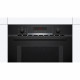 Four combiné micro-ondes Encastrable - BOSCH SER4 - CMA583MB0 Noir - Vol four: 44l - 5 modes de cuisson -H454xL594xP570mm