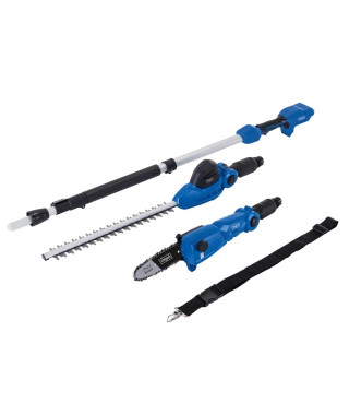 Outil 2 en 1 Elagueuse + Taille-haies sans fil - SCHEPPACH C-PHTS410-X- 20V IXES - sans batterie ni chargeur