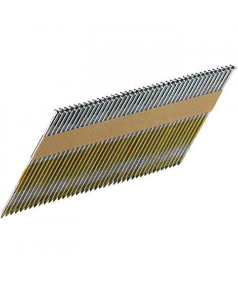 Clous - METABO - Clous D34° fixé sur papier 2,8 x 75 mm classe 2 - Accessoires cloueur