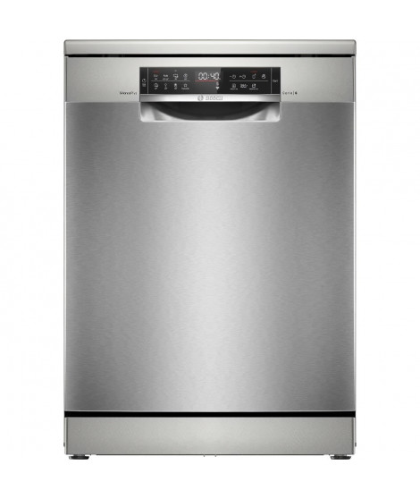 Lave-vaisselle pose libre BOSCH SER6 SMS6EDI00E - 13 couverts - Induction - L60cm - 42 dB - Acier