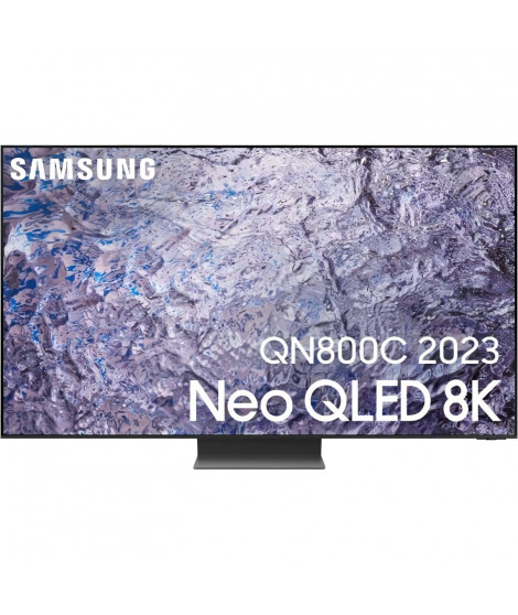 SAMSUNG 65QN800C - TV Neo QLED 65 (165 cm) - 8K 7680x4320 - 100 Hz - HDR - Smart TV - Gaming HUB - 70 Watt - 4xHDMI - WiFi