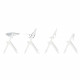 MAXI COSI Nesta Chaise haute bois évolutive, De la naissance a 99 ans, White